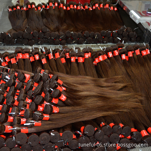 Hair Wholesale Price Cuticle Aligned Silky Straight Human Hair Bundle, Cheap Brazil Raw Straight Remy Hair Machine Weft